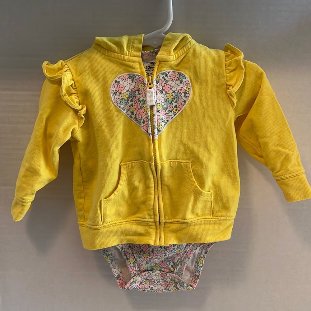 Carter’s 2 Piece Hoodie and Onesie